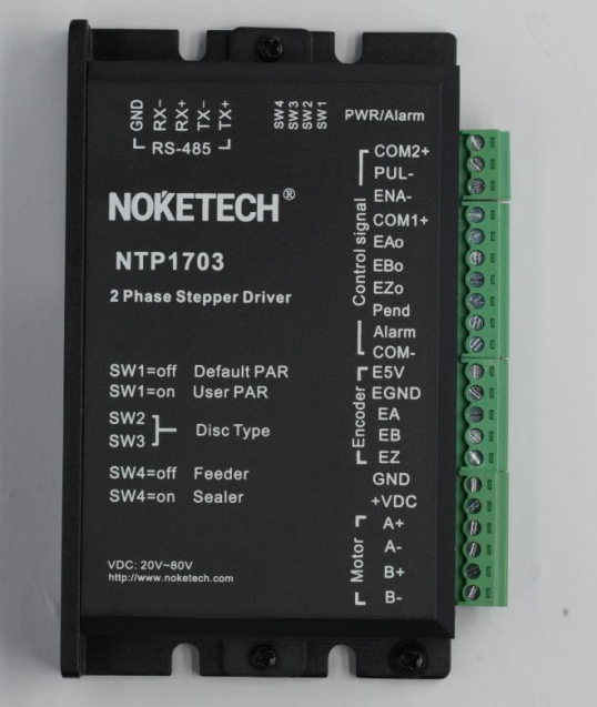 NTP1703 測包機專用步進電(diàn)機驅動器